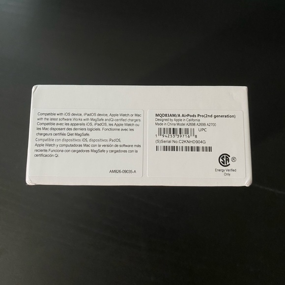 Apple Airpod Pros 2nd Generation - Picture 2 of 4